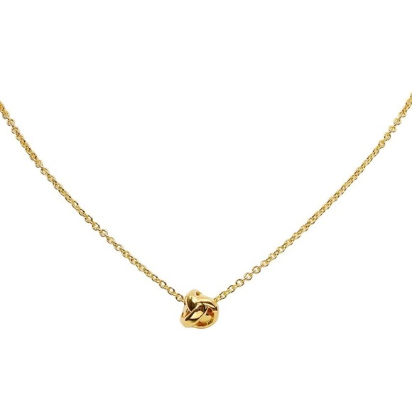 kate spade new york Dainty Sparklers Knot Pendant Necklace - Picture 5 of 5